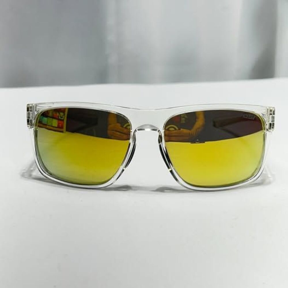 Unisex Tifosi Sunglasses Swick Sport Lifestyle Clear Gold Mirror